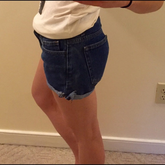 American Apparel Jean Shorts - Picture 4 of 4