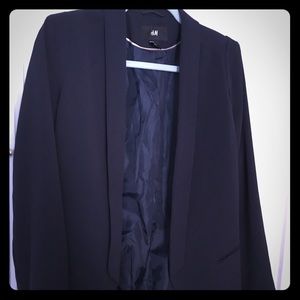 Dark navy blazer
