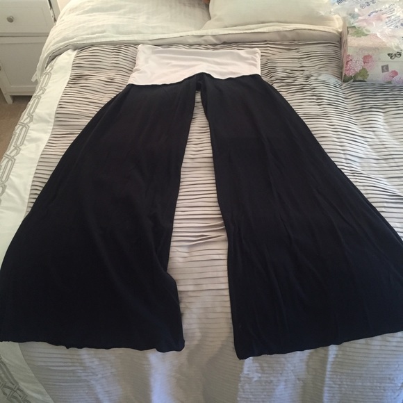 lululemon athletica Pants & Jumpsuits Fold Over Asymmetrical Flare