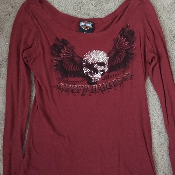 Harley Davidson long sleeve tee