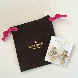 Kate Spade Crystal Chandelier Earrings