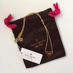 ⭐️SALE⭐️ Kate Spade Dear Valentine Heart Necklace