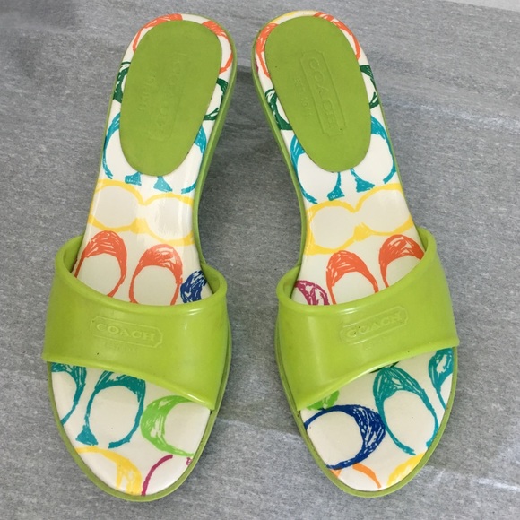 Coach sandals