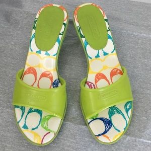 Coach sandals