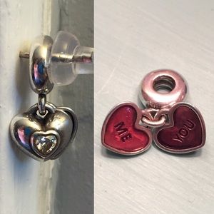 'Me and You'- Two Part Pandora Charm