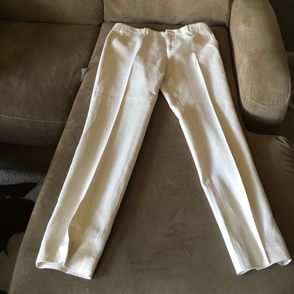 Winter white pants