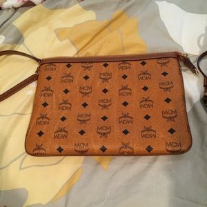 Authentic MCM wristlet