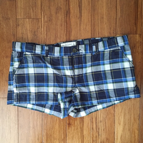 Abercrombie & Fitch Plaid Shorts
