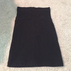 Black pencil skirt