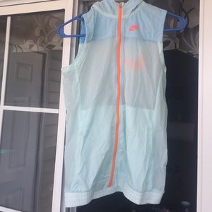 Nike running jacket girls L