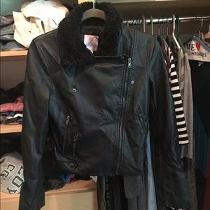 Romeo & Juliet faux leather jacket