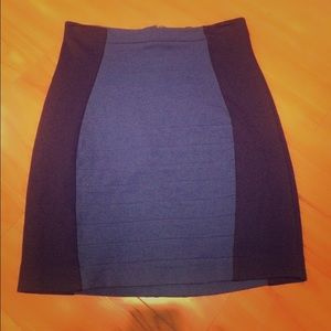 Express semi mini skirt