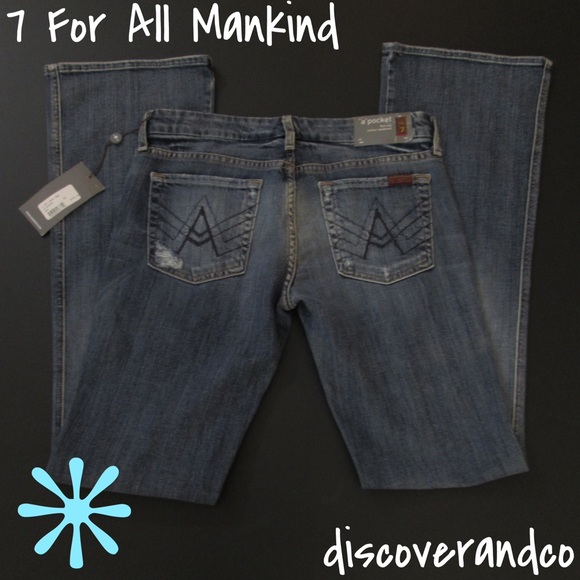 7 For All Mankind A pocket Nakita Jeans, 28