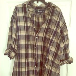 Oversized flannel