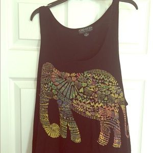 Elephant tank top