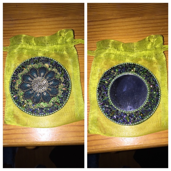 Decorative Pocket/Purse Mirror
