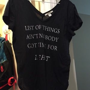 Graphic T shirt from Francesca's Collections