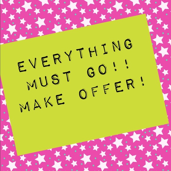 Everything must go