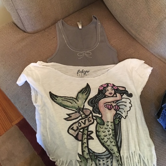 Aeropostale tank and shirt set