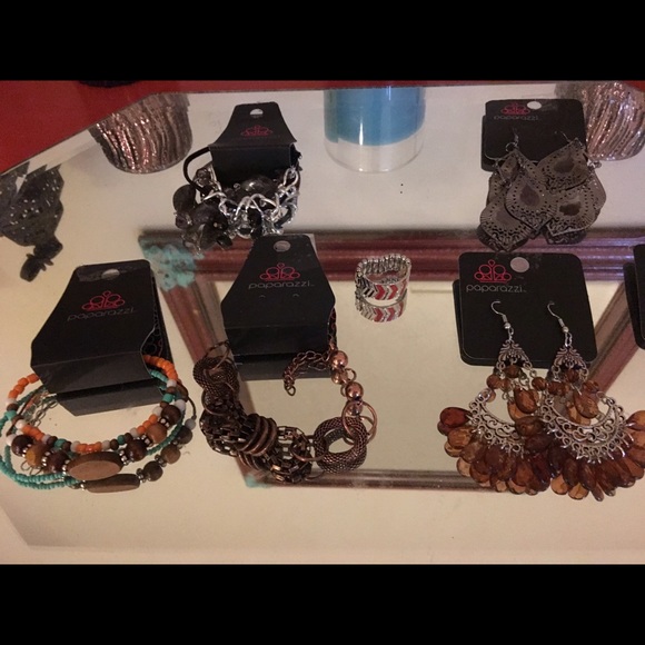 Assorted jewelry earrings and ring $5 each