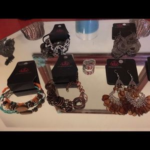 Assorted jewelry earrings and ring $5 each