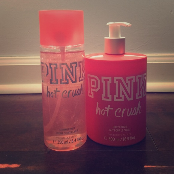 Hot Crush Pink Body Care Duo
