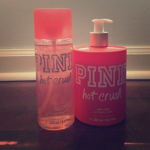 Hot Crush Pink Body Care Duo
