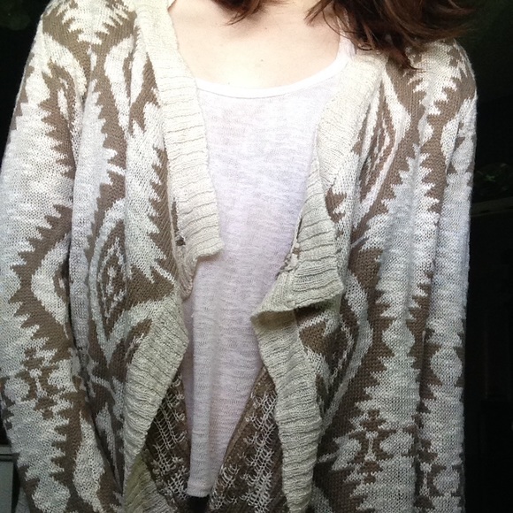 Aztec cardigan