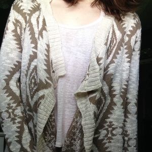 Aztec cardigan