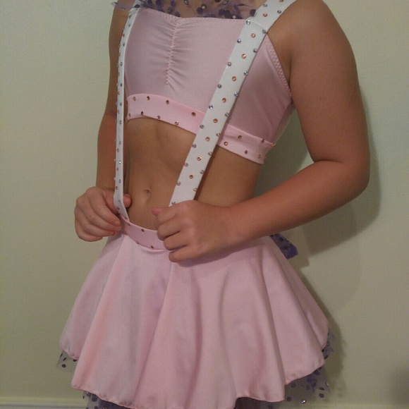 Custom dance costume. Tons of bling - Picture 2 of 2