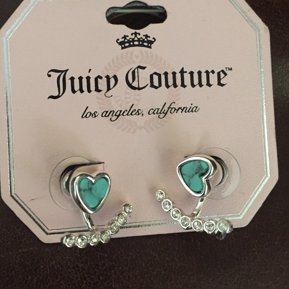 Juicy Couture earrings NEW !!! Sexy in Silver***💕