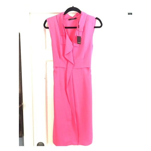 Tahari Lilly Dress - Sour Watermelon color