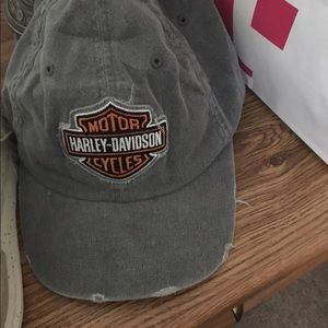 DISTRESSED HARLEY DAVIDSON HAT
