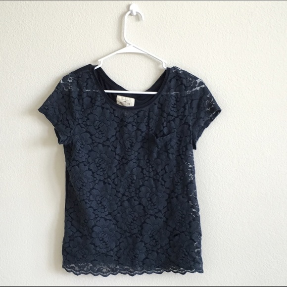 Lace top from Hollister!