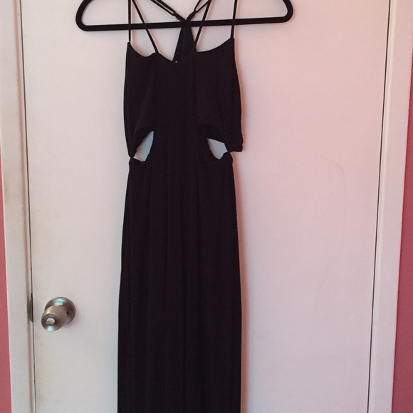 BCBG cutout maxi dress