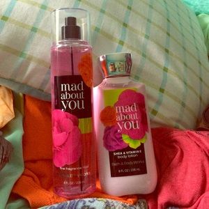Bath and Body Works mist/lotion