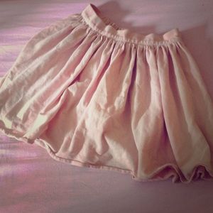 Pink skirt