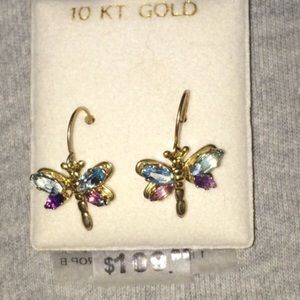 Dragonfly earrings