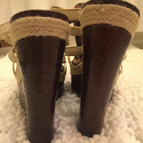 JS-Ginny wedge sandals - Picture 4 of 4