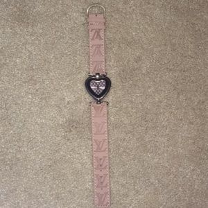 Louis Vuitton watch - genuine leather