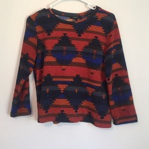 Printed sweater