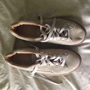 Rihanna Puma Inspired Creepers Platfrom Sneakers