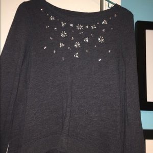 Hollister Embellished Sweater