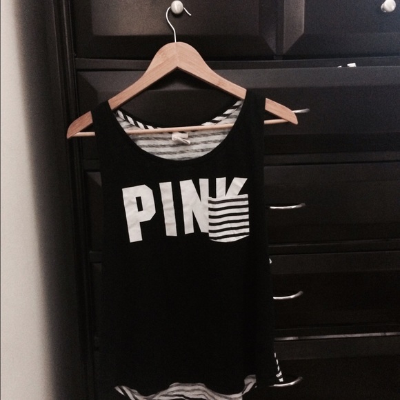 PINK Victoria's Secret muscle tee