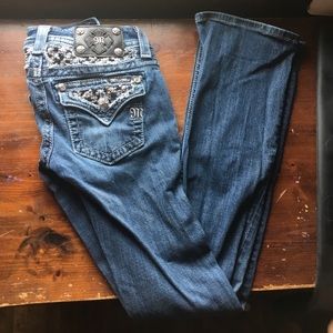 Cute barely worn Miss Me's!