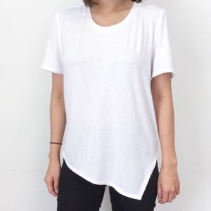 Asymmetrical Hem T-Shirt