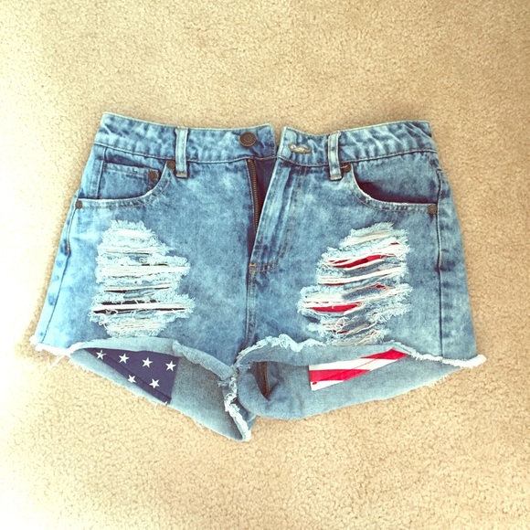Charlotte Russe high waisted shorts