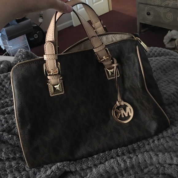 Michael Kors bag with some minor wear and tear