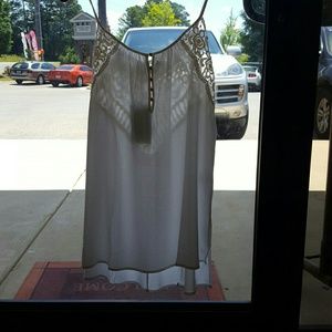 Cute lace detail on back.