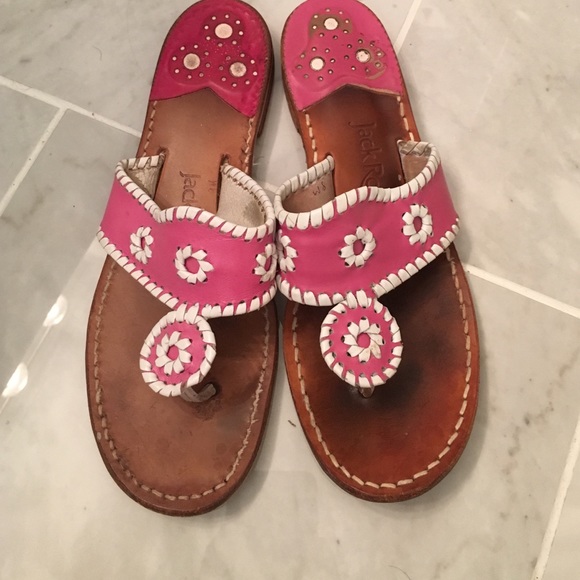 Pink Jack Rogers